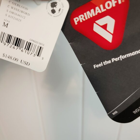 Free People FP Movement Sz Medium Off The Bleachers Coaches Jacket Wine NWT $148 - Picture 6 of 16